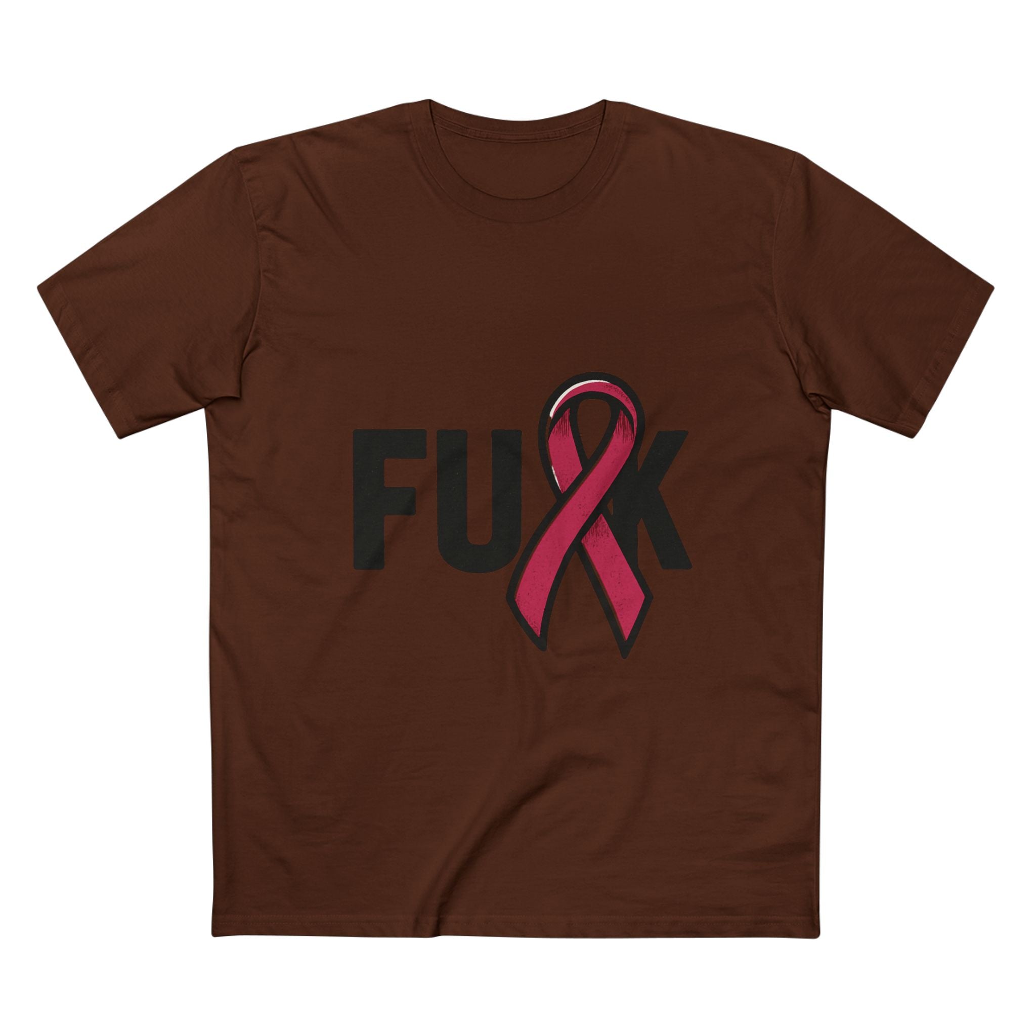 Breast Cancer Awareness 'FUXK' Ribbon Tee