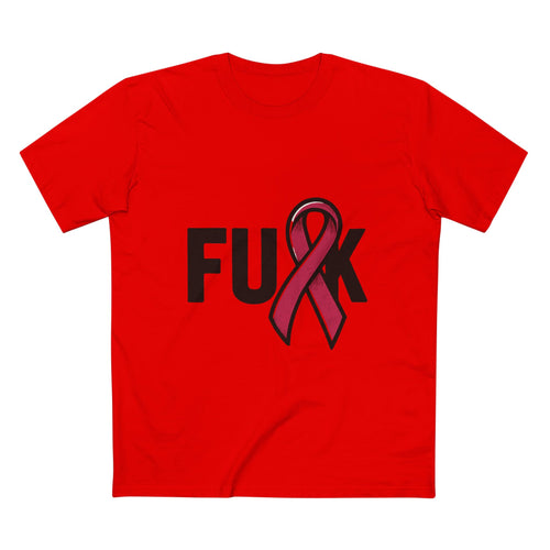 Breast Cancer Awareness 'FUXK' Ribbon Tee