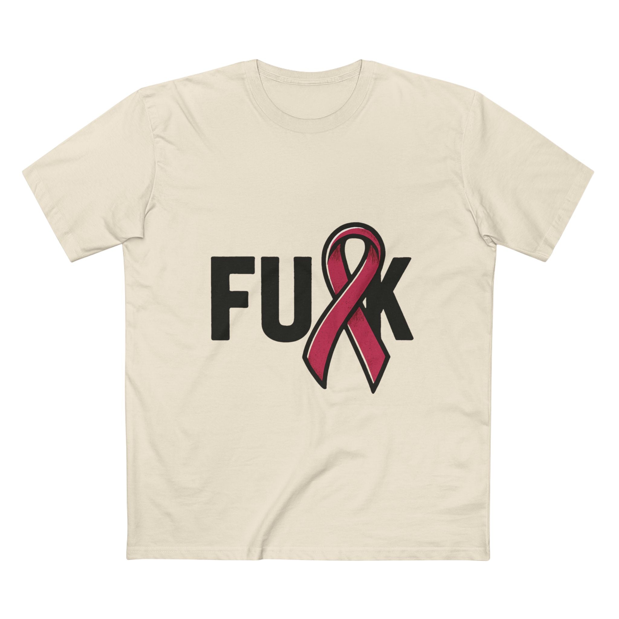 Breast Cancer Awareness 'FUXK' Ribbon Tee