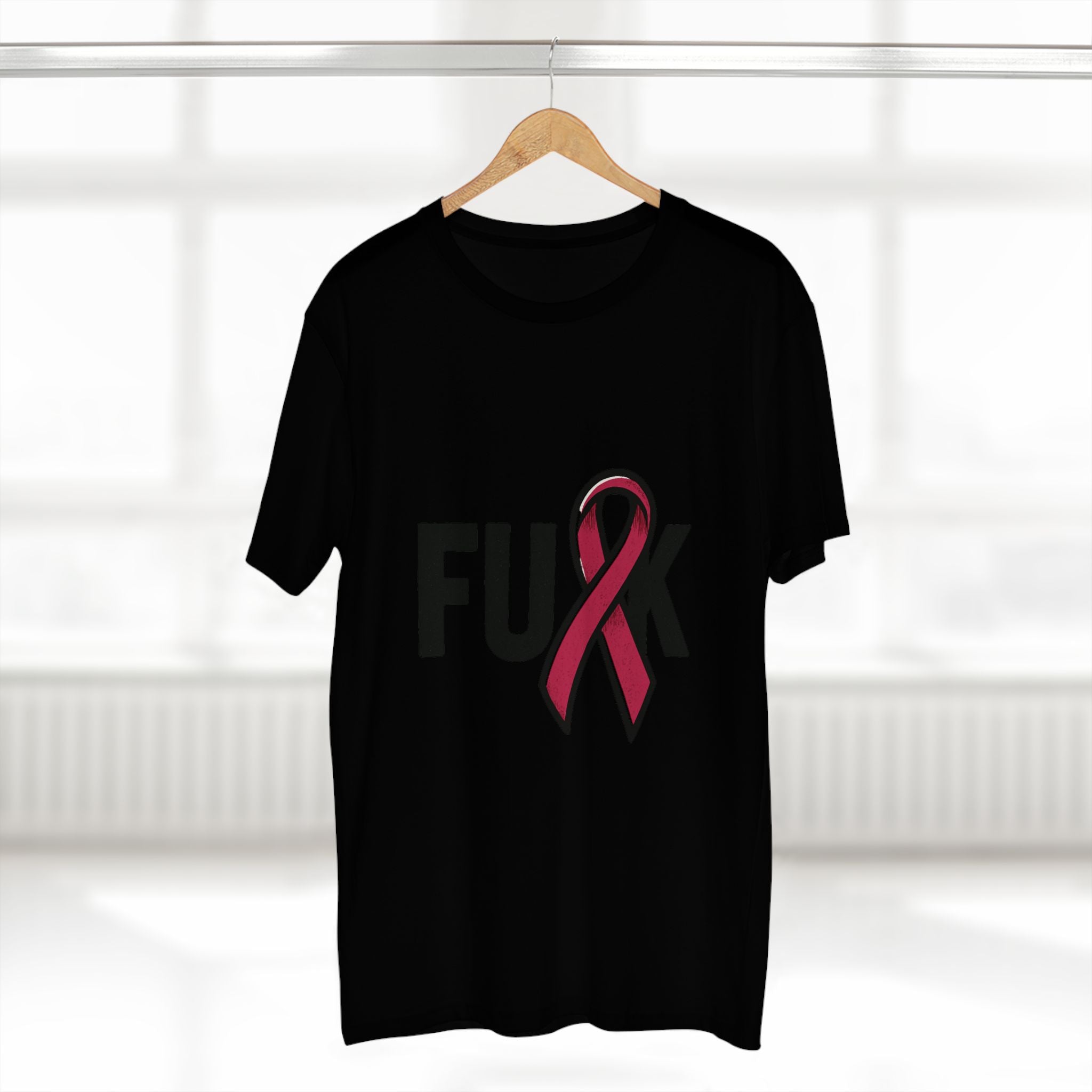 Breast Cancer Awareness 'FUXK' Ribbon Tee
