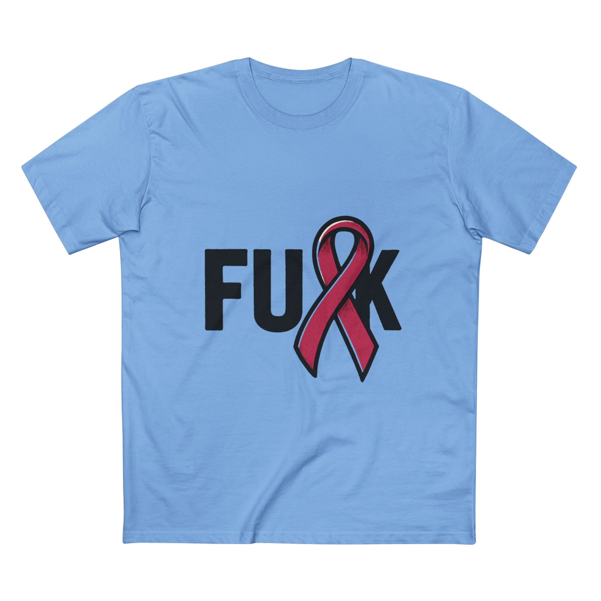 Breast Cancer Awareness 'FUXK' Ribbon Tee