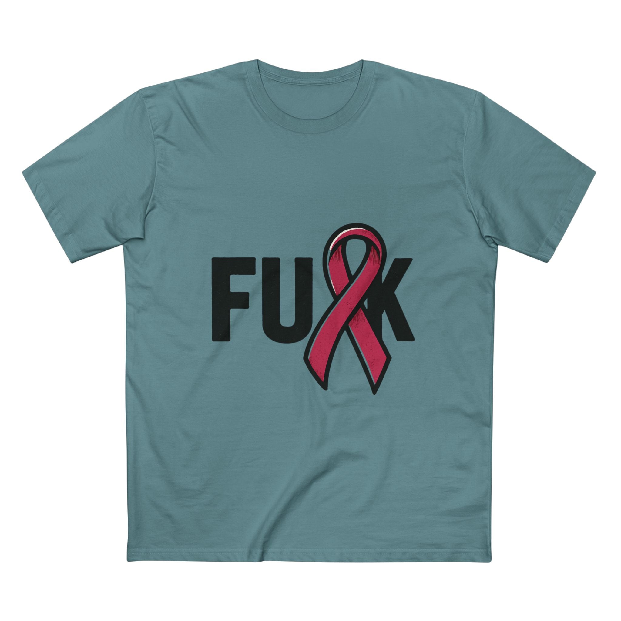 Breast Cancer Awareness 'FUXK' Ribbon Tee