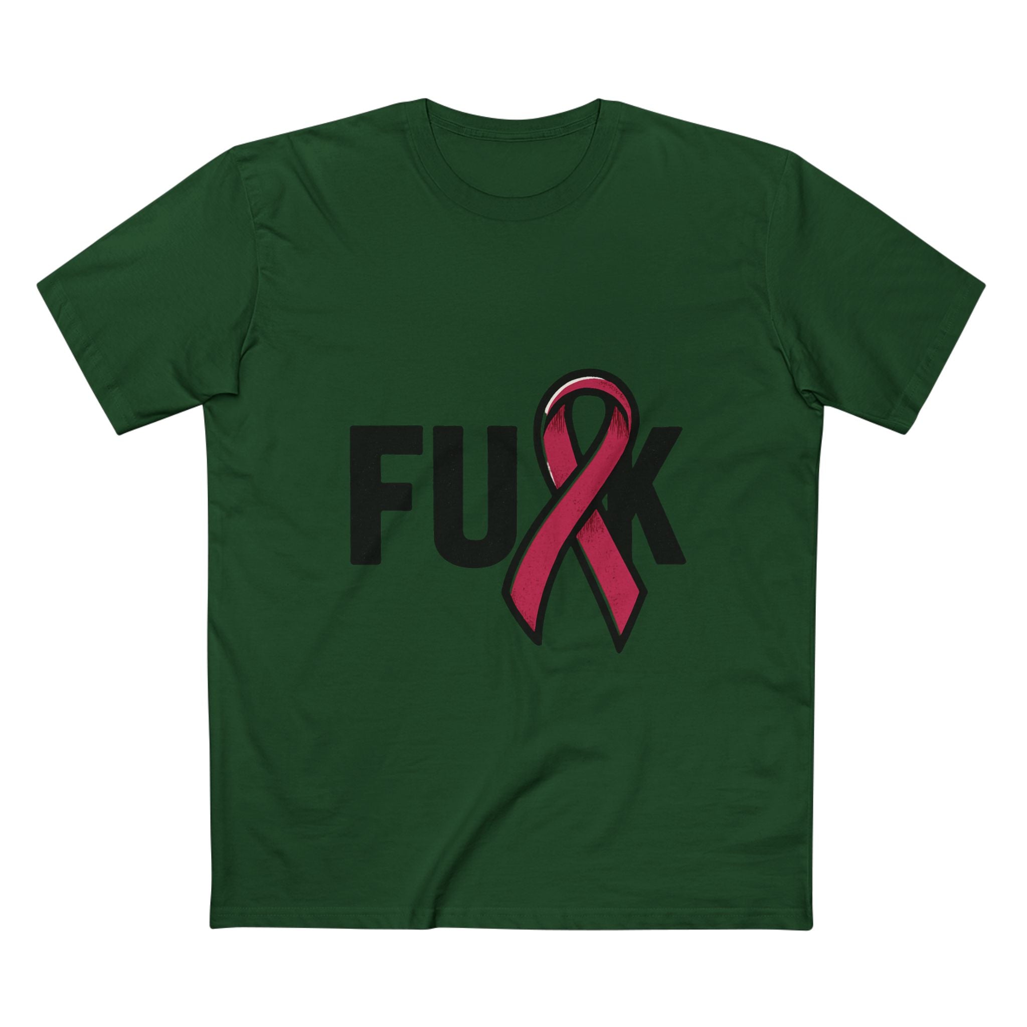 Breast Cancer Awareness 'FUXK' Ribbon Tee